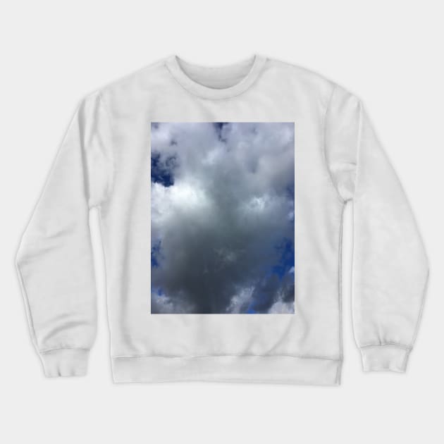 Puffy Fluffy Cloud Crewneck Sweatshirt by Ric1926